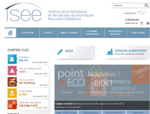 Tablet Screenshot of isee.nc